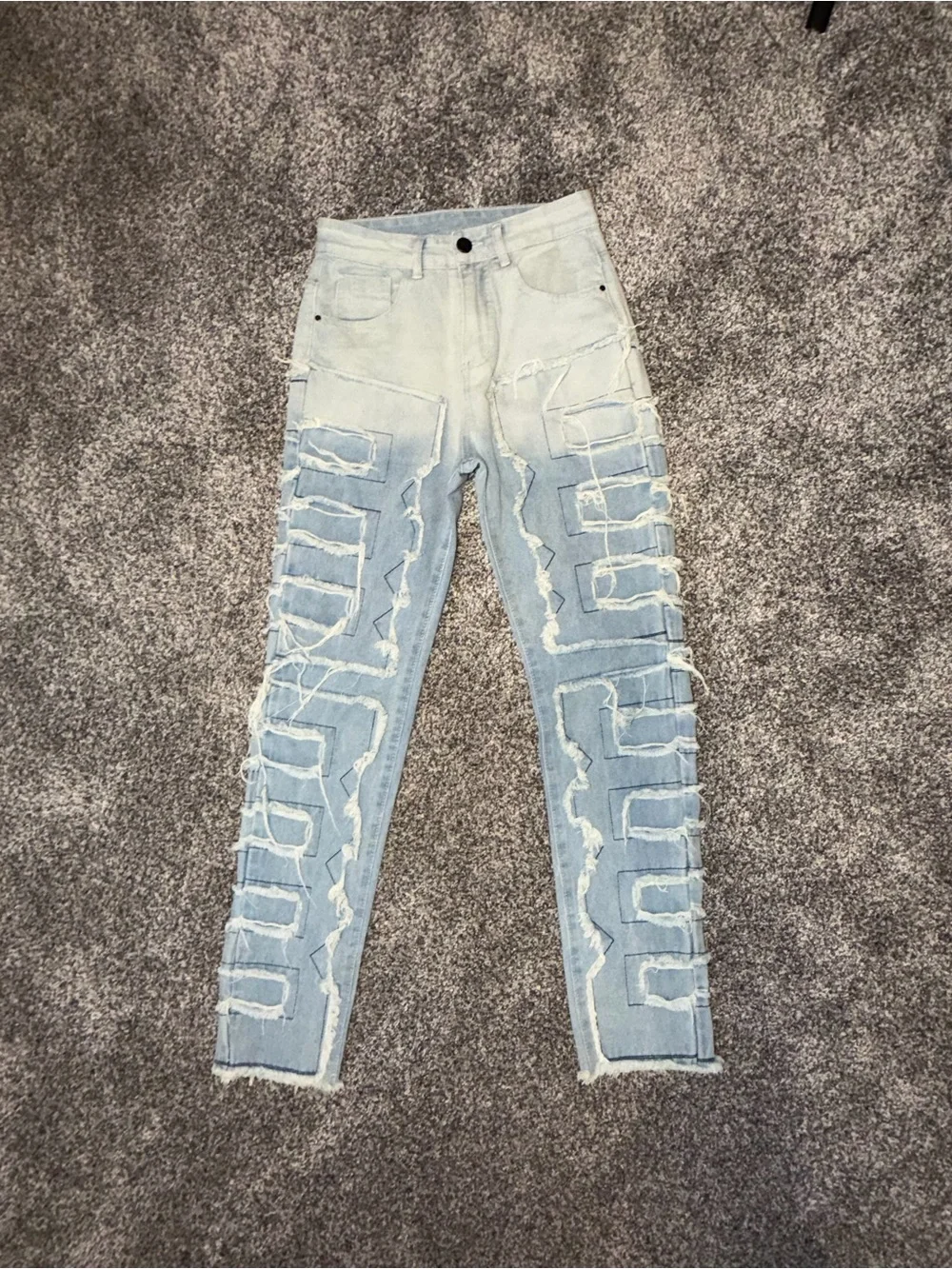 Light Blue Distressed Women’s Jeans